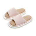 Indoor Wooden Floor Four Seasons Linen Thick Bottom Summer Slippers Women