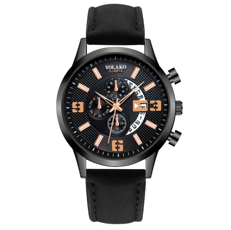 Fashion Big Digital Calendar Men's Watch