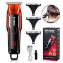 Electric Hair Clipper Engraving Scissors LCD Digital Display Trimming Electrical Hair Cutter