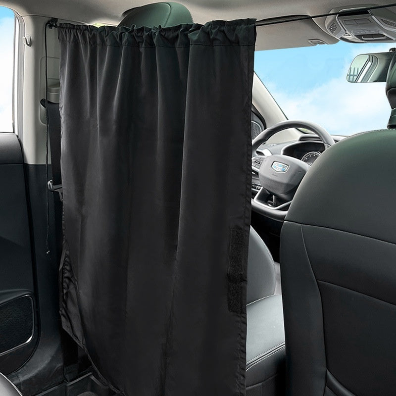 Sun Protection Heat Insulated Sunshade Car Front And Rear Privacy Partition Curtain