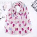 New Hedgehog Print Paris Scarf