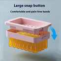 Soap Foaming Box Household Multi-functional Hand Rub-free Foaming Soap Box Storage Rack Draining