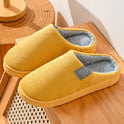 Home Indoor Wear-resistant Non Slip Cotton Slippers