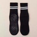 Non-slip Toe Mid-calf Length Two-bar Socks