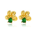 Sweet Design Stainless Steel Earrings Flower Shape