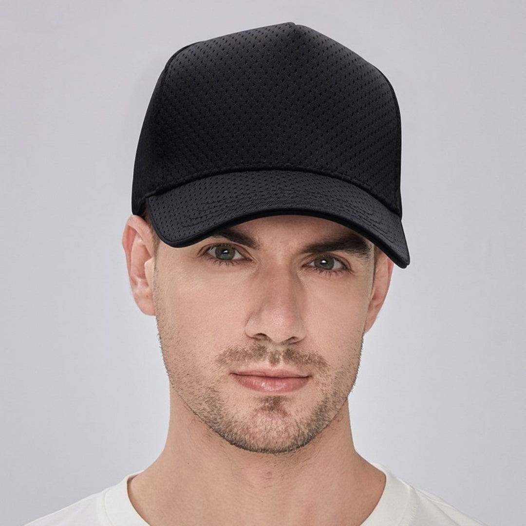 Full Mesh Breathable High Crown Baseball Cap