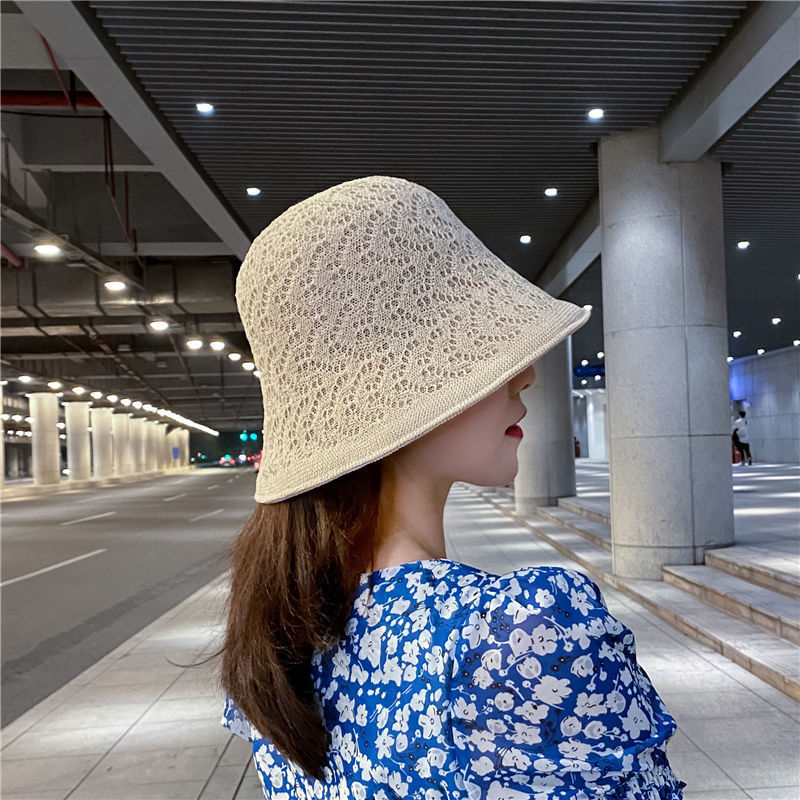 Women's Sun-proof Bucket Hat Double-sided Foldable Sun Protection Hat