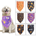 Halloween Pet Cat Dog Decorative Saliva Towel