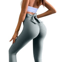 Women's Fashionable Hip-lifting Bow Fitness Trousers