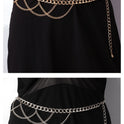 Hip Hop Punk Fashion Metal Chain Waist Chain