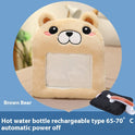 Plug-in High-top Rabbit Fur Hot Water Bag Foot Warmer