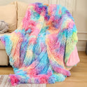 Tie Dyed Winter Double Layer Blanket