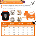 Dog Clothes Cat Shirts Halloween Dog Skeleton Costume Puppy Outfits Lightweight Sweatshirt Pet Apparel For Chihuahua Dachshund Kitten French