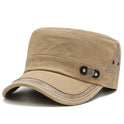 Casual Flat Hat Men's Youth Spring And Autumn Outdoor Casual Sun-proof Versatile Male Hat Short Brim