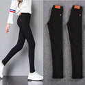 Black Pencil Pants Outer Wear Leggings Women's Slimming Stretch