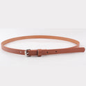 Thin Belt Fashion Belt Small Steel Buckle Belt