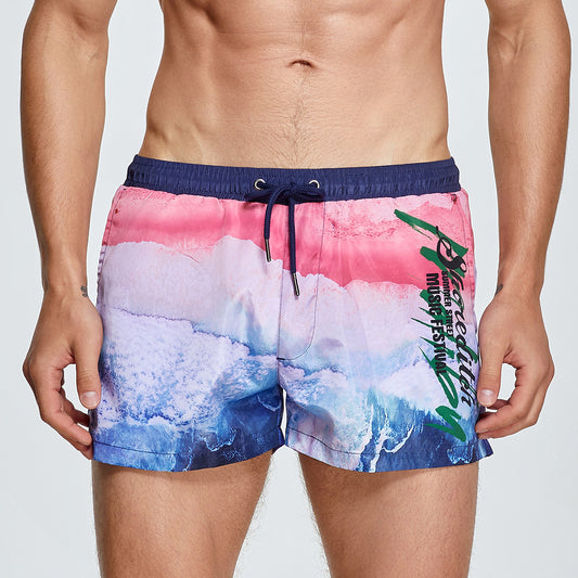 Seaside Swimming Trunks Quick-drying Short Shorts