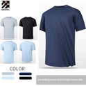 Ice Silk Thin Antibacterial Quick-drying Short-sleeved T-shirt