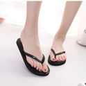 Rubber Solid Color Couple Slippers For Men And Women