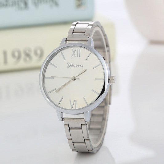 Round Dial Women's Quartz Watch