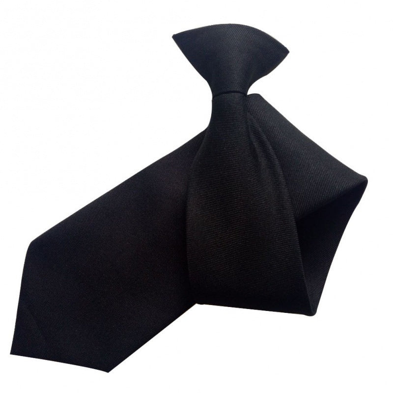 Security Check Wedding Funeral Security Tie Black Buttons Tie