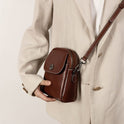 Women's Fashion Leather Messenger Bag