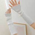 Knitted Warm Mid-calf Length Socks Y2g Harajuku Style Japanese College Style Female Leg Warmer