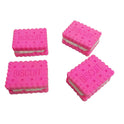 Sandwich Biscuit Shape Eraser DIY Removable Food Cake