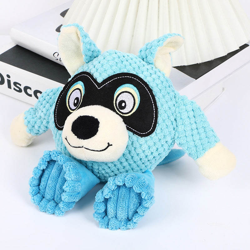 New Soundmaking Pet Toy Bite Resistant Dog Toy Tooth Grinding And Tooth Cleaning Pet Plush Toy