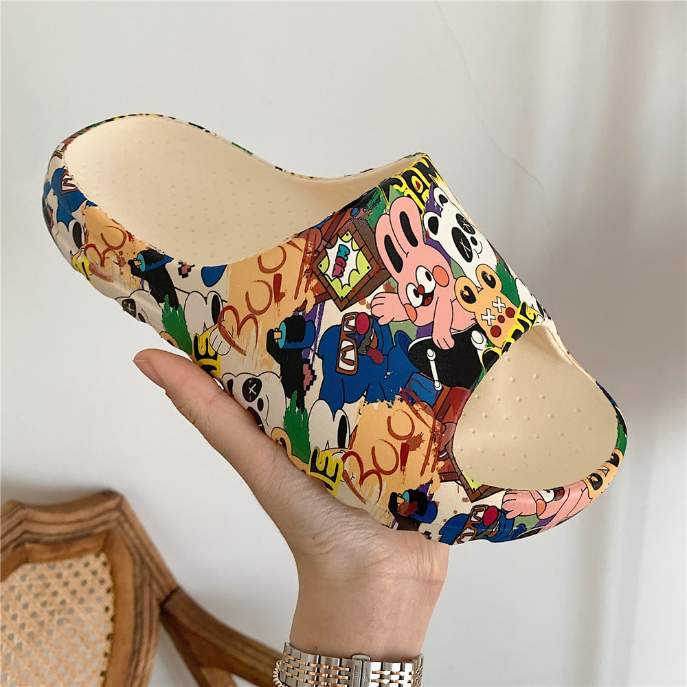 Personalized Cartoon Cute Sandals And Slippers