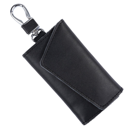 Large Capacity Real Leather Car Key Case