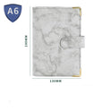 Removable Notepad With Marble Pattern