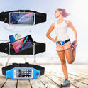 Touch Screen Clear Phone Waist Bag For Running Sports Fanny Pack