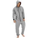 Men's Thick David's Fleece Jumpsuit