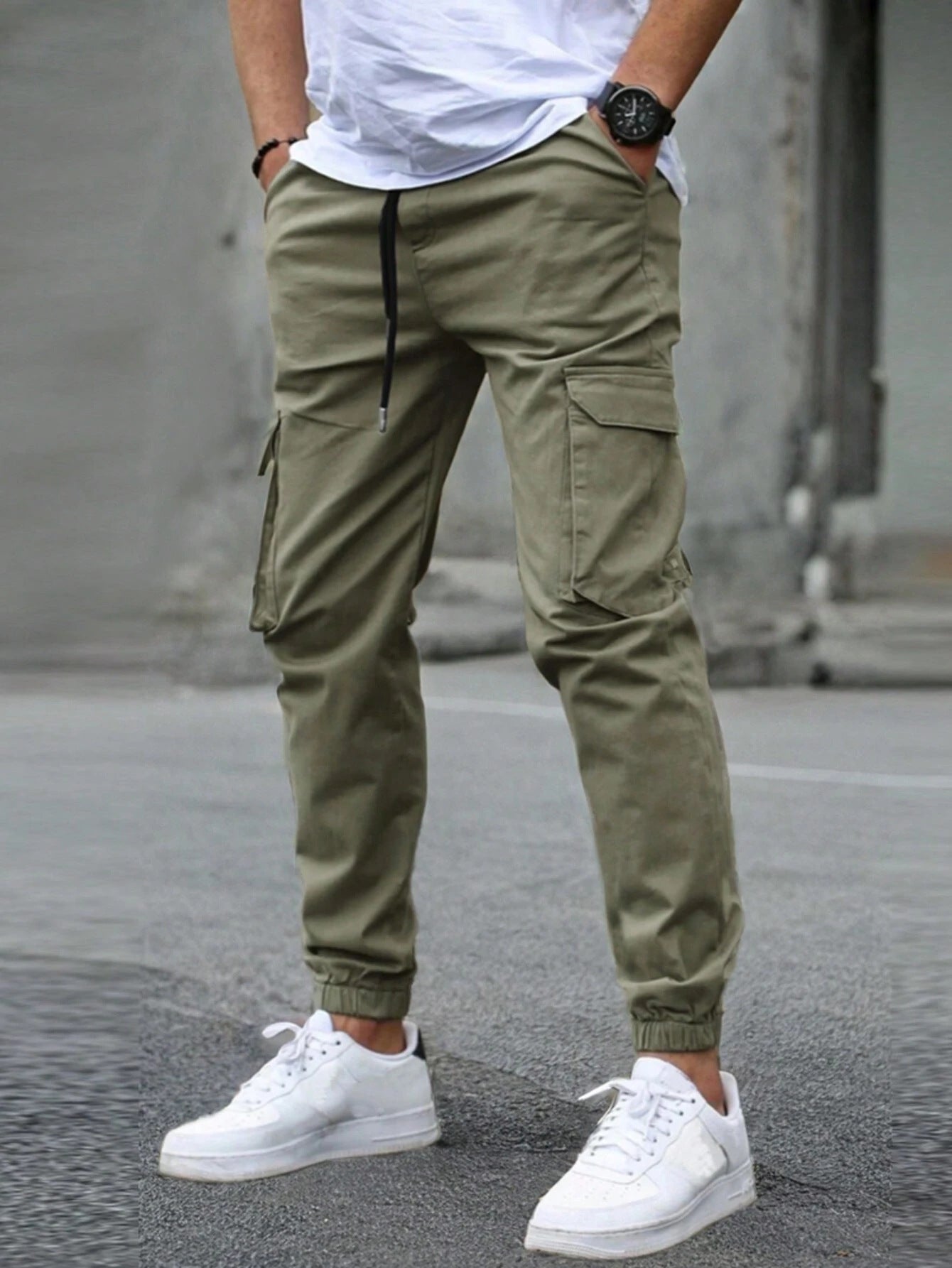 American Pants Men's High Street Fashion Brand Loose