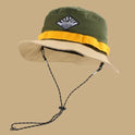 Outdoor Sports Color Matching Bucket Hat Foldable Quick-drying Summer