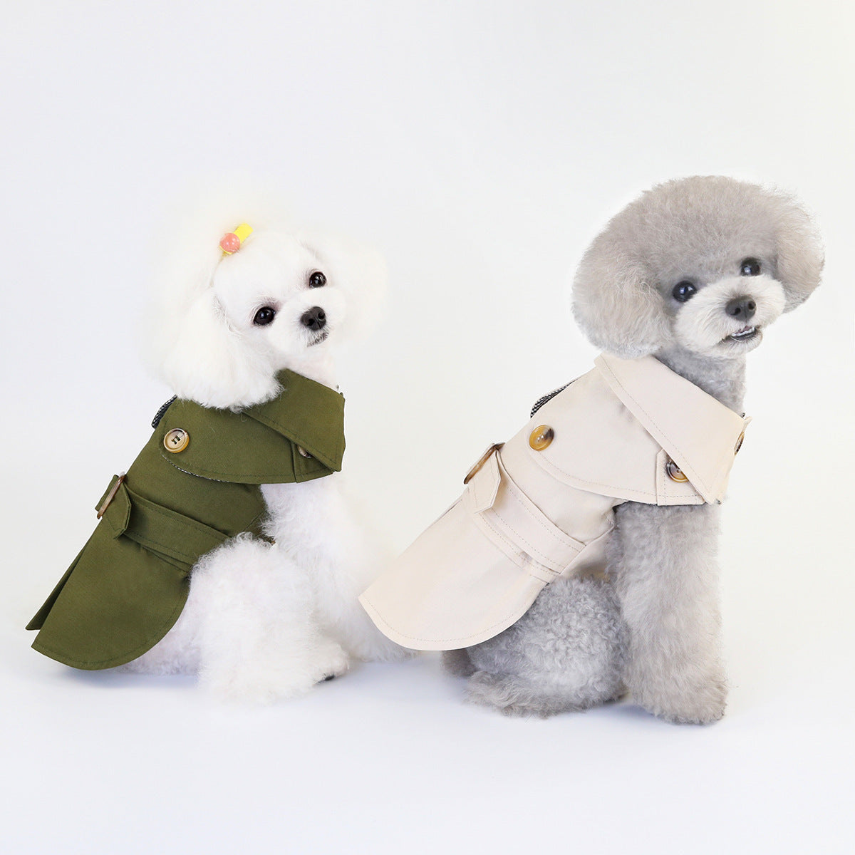 Three-color Windbreaker, Fashionable And Trendy Dog Clothes, Suitable For Autumn And Winter, For Small Dogs Such As Teddy And Bear