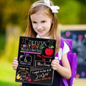 Blackboard First Day Of School Wooden Craftwork