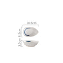 Irregular Creative Small Saucer Shaped Ceramic