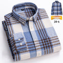 Retro Plaid Long Sleeve Casual Men's Clothing Shirt