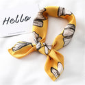 Silk Scarf Women's Decorative  All-match