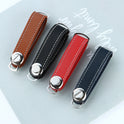 Leather Keychain Creative Leather Keychain Artifact Small Pendant Car Storage Keychain