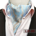 Men's Scarf Jacquard Polyester Fashionable And Warm