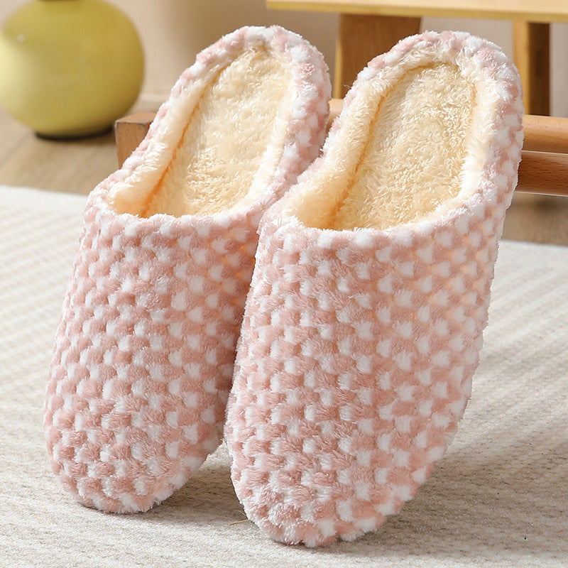 Japanese Indoor Home Anti-skid Cotton Slippers