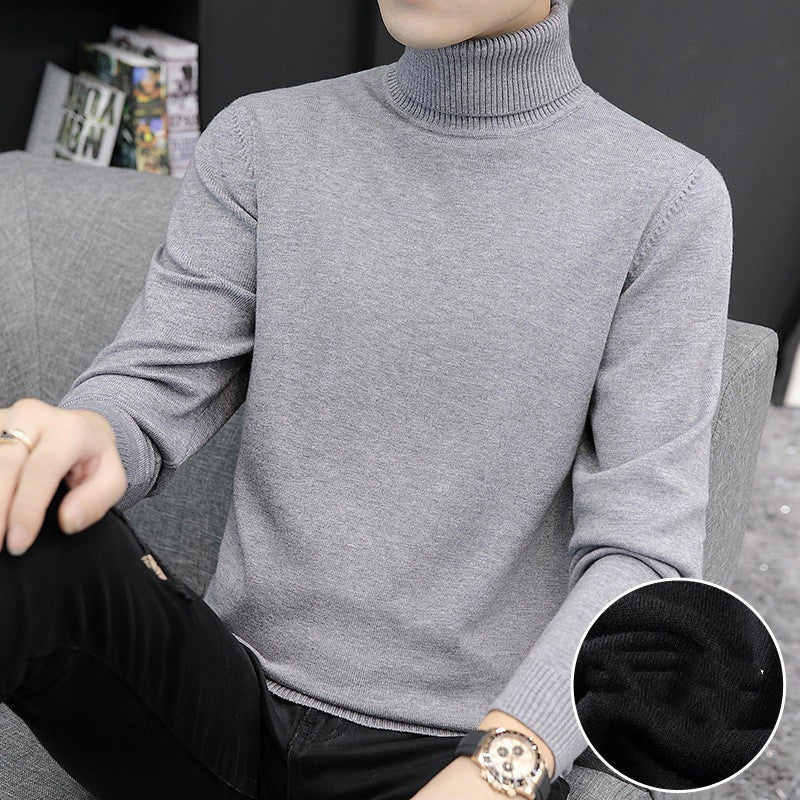 Men's High Neck Sweater Pullover For Warmth