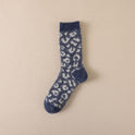 Autumn And Winter Ins Tide Mid-calf Thick Needle Double Needle Women's Socks