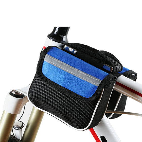 Mountain Bike Riding Equipment With Saddle Bag