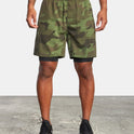 Fitness Summer Sports Casual Solid Color Camouflage Double-layer Shorts Men