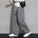 Sweatpants Men's Straight Casual Trousers Loose Wide Leg Sports Pants