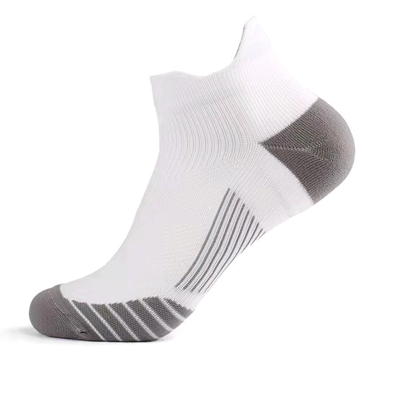 Sports Compression High Elastic Nylon Color Matching Soccer Socks